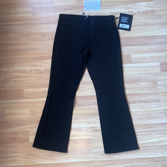 Denim X Alexander Wang Trap Flex Crop Boot Size 26 - Picture 14 of 16